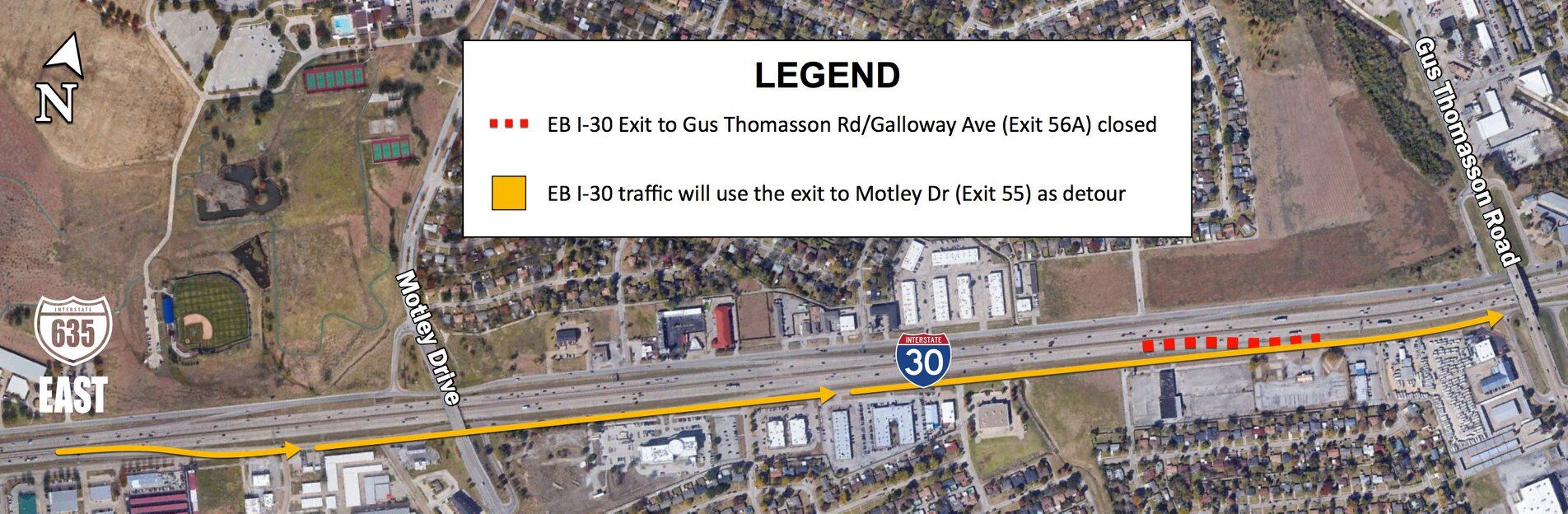 Daytime, overnight road closures